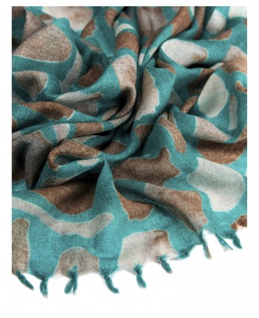 Палантин Женский W40-PIERRES/VERT.EMER